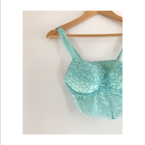 PINK Victoria's Secret Other - 💙VS PINK Babyblue Eyelash Bralette  💎
